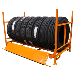Heavy-Duty truck tyre folding rack